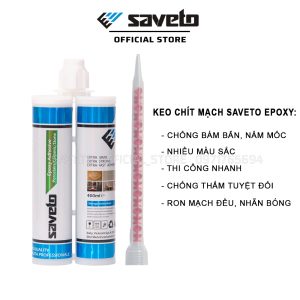 [Chính hãng] Keo chít mạch gạch 2 thành phần Saveto Italy